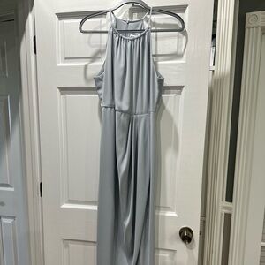 Long Blue Dress perfect for Island wedding